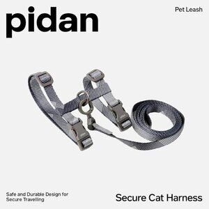 Dog/Cat Harness & Leash Set 	1 Count (Pack of 1)